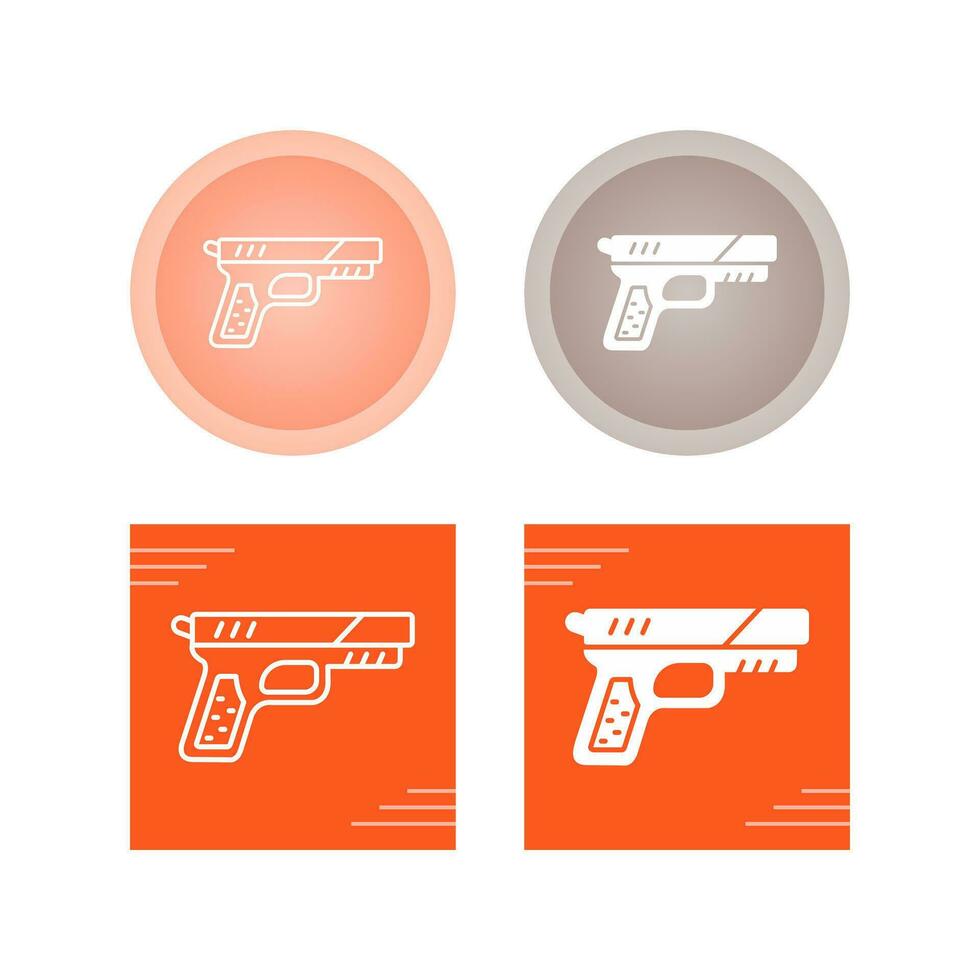 icono de vector de pistola