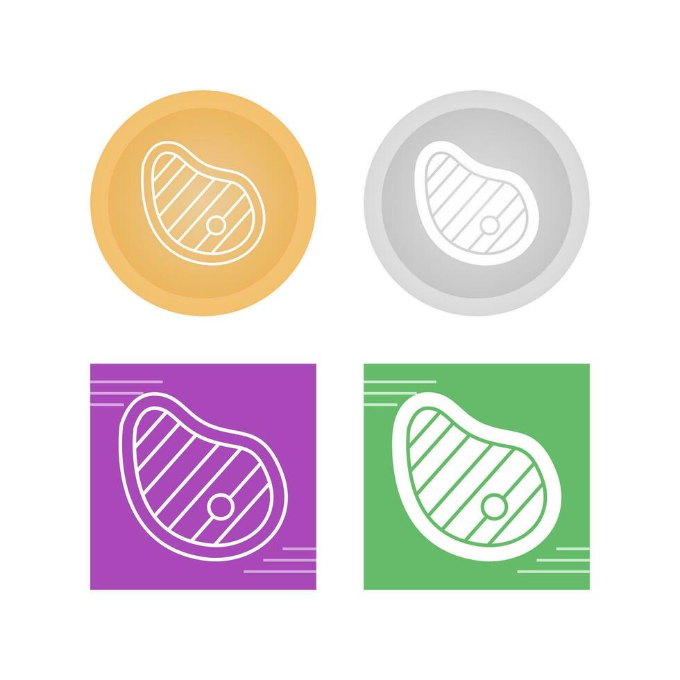 Steak Vector Icon