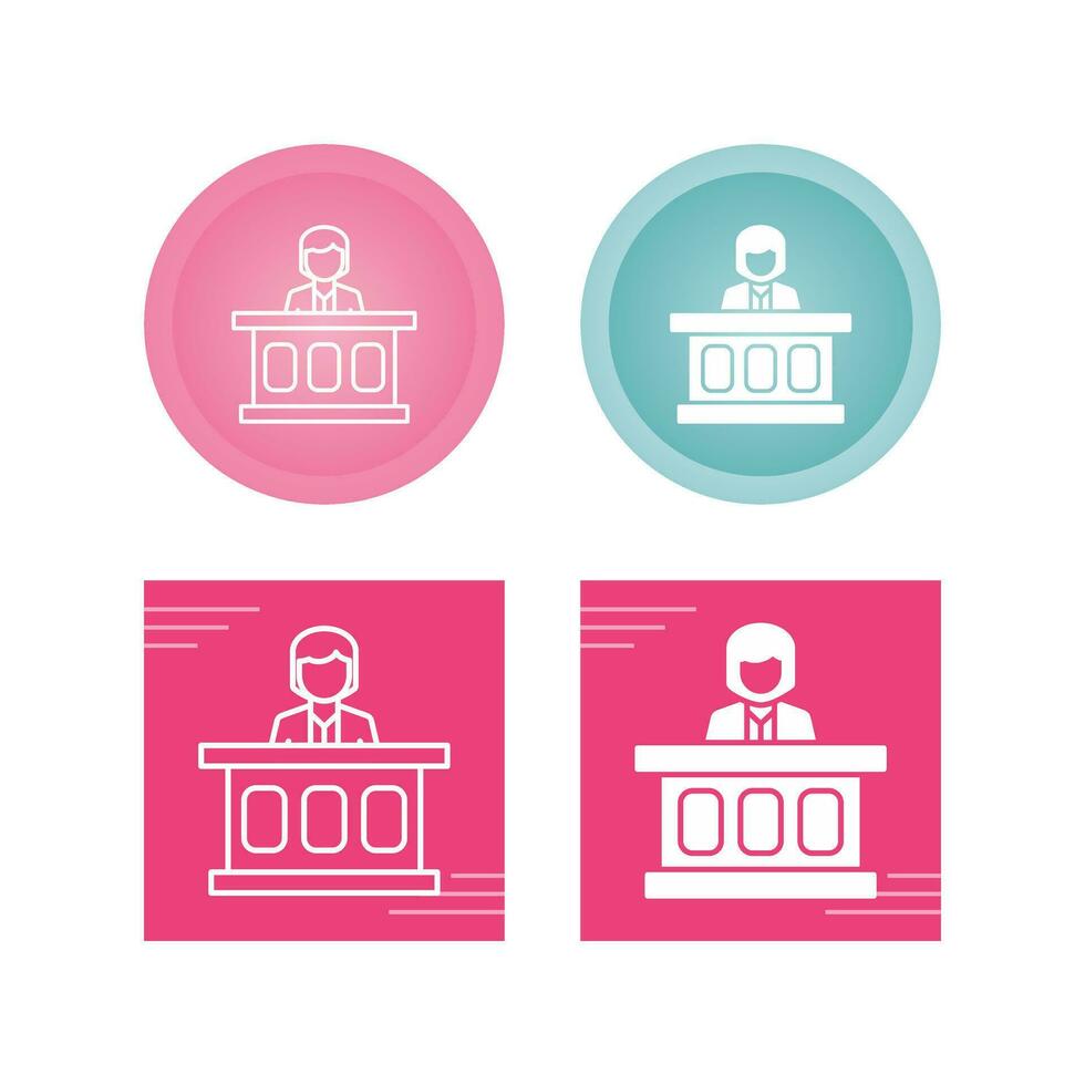 Jury Vector Icon