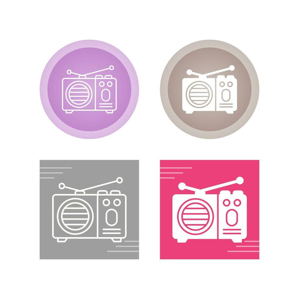 Radio Vector Icon