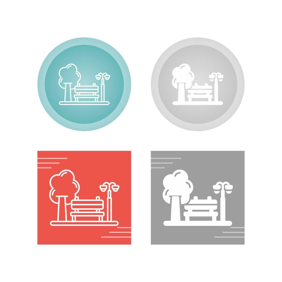 Park Vector Icon
