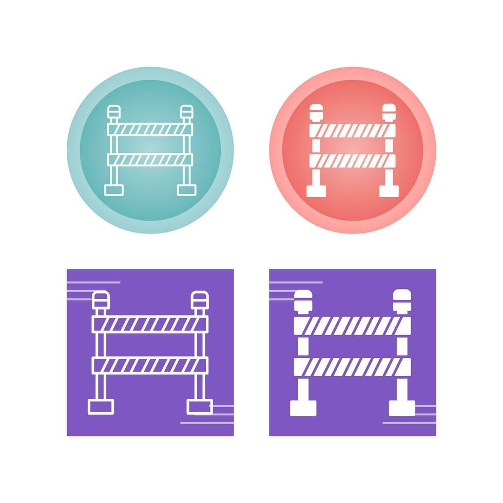 Police Line Vector Icon