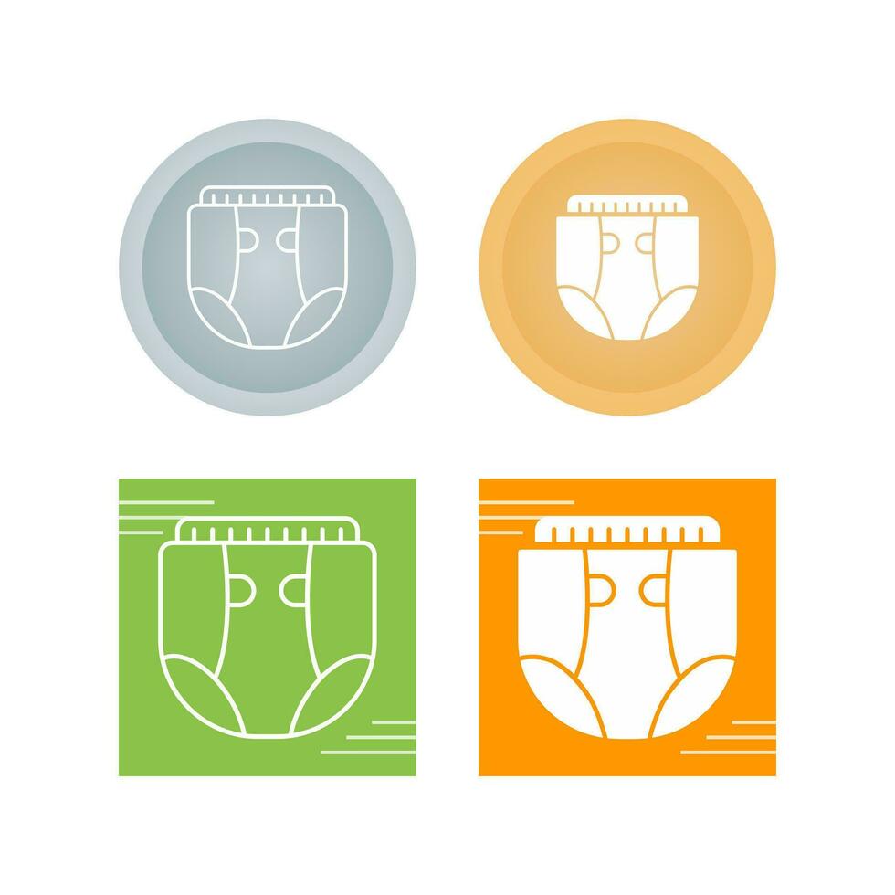 Diaper Vector Icon