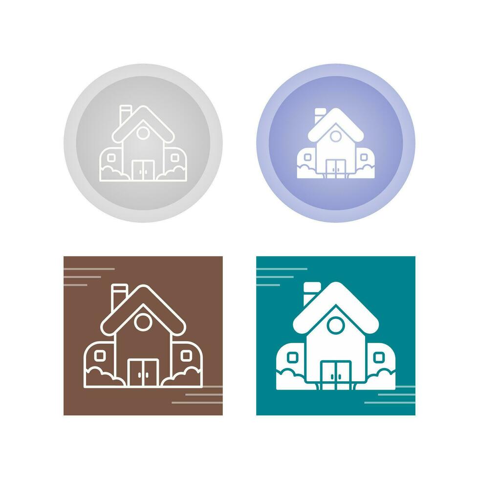 Retirement Home Vector Icon