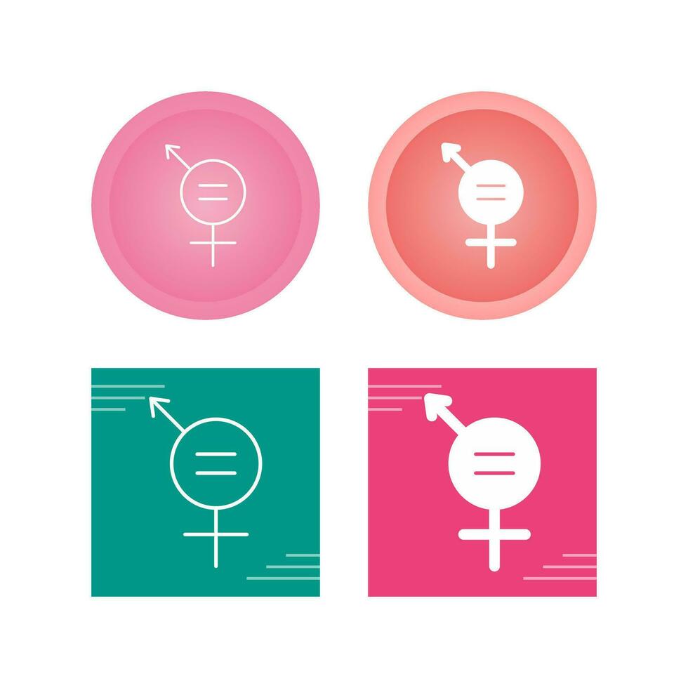 Gender Equality Vector Icon