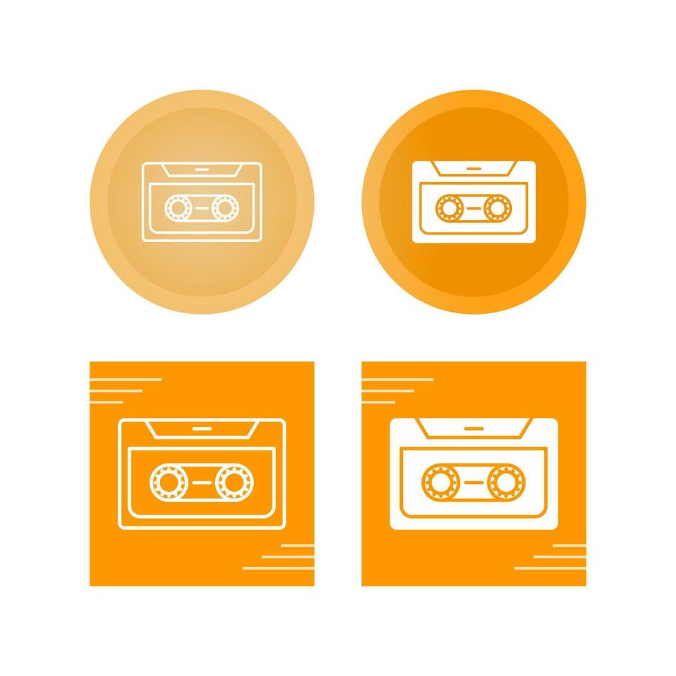 Cassette Vector Icon