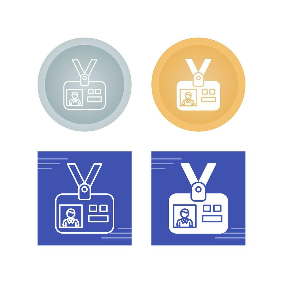 Id Card Vector Icon