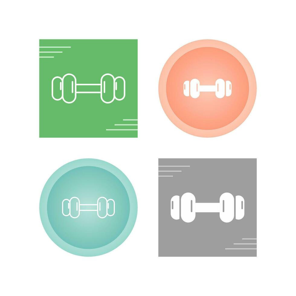 Dumbbells Vector Icon