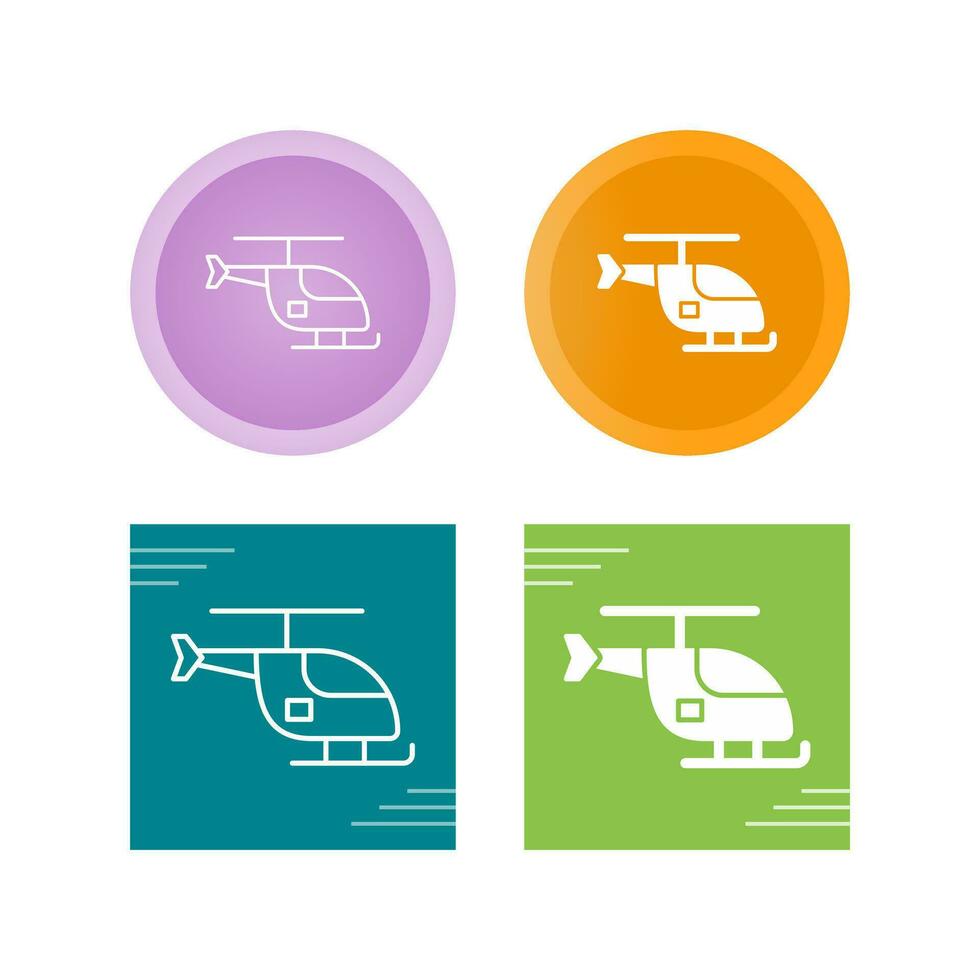 Helicopter Vector Icon