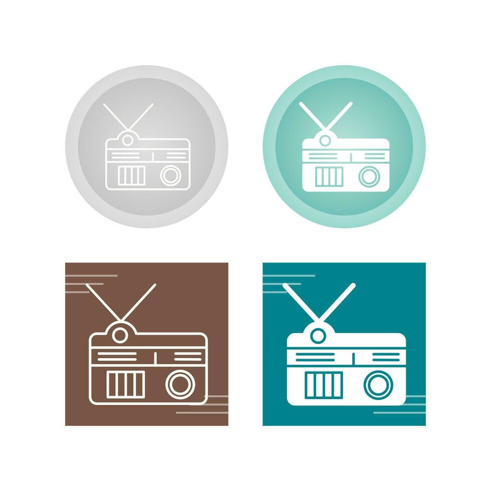 Radio Vector Icon