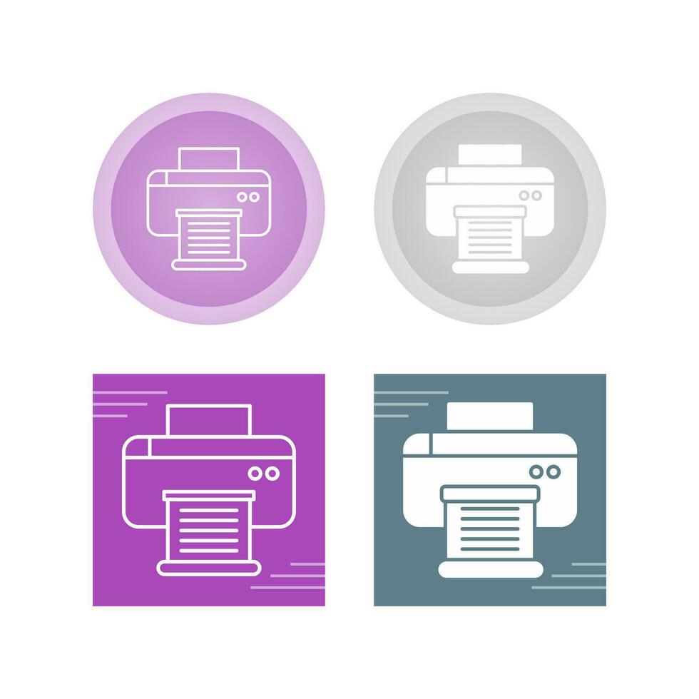 Printer Vector Icon