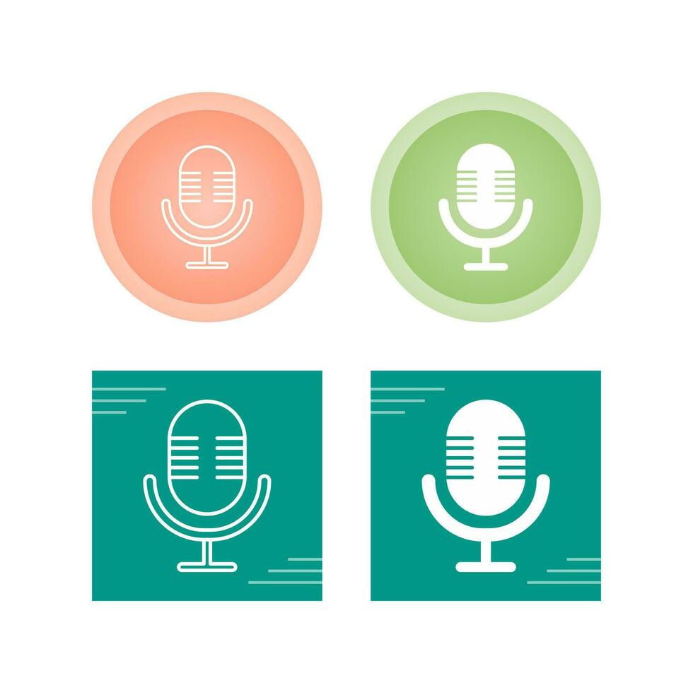 Microphone Vector Icon