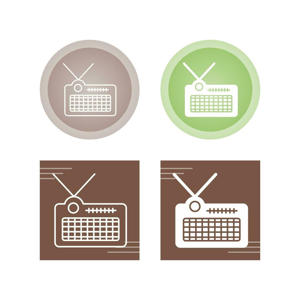 Radio Vector Icon
