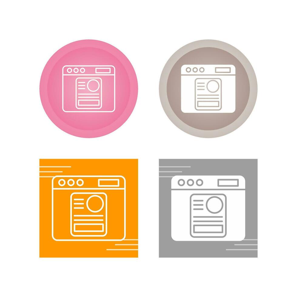 Blog Vector Icon