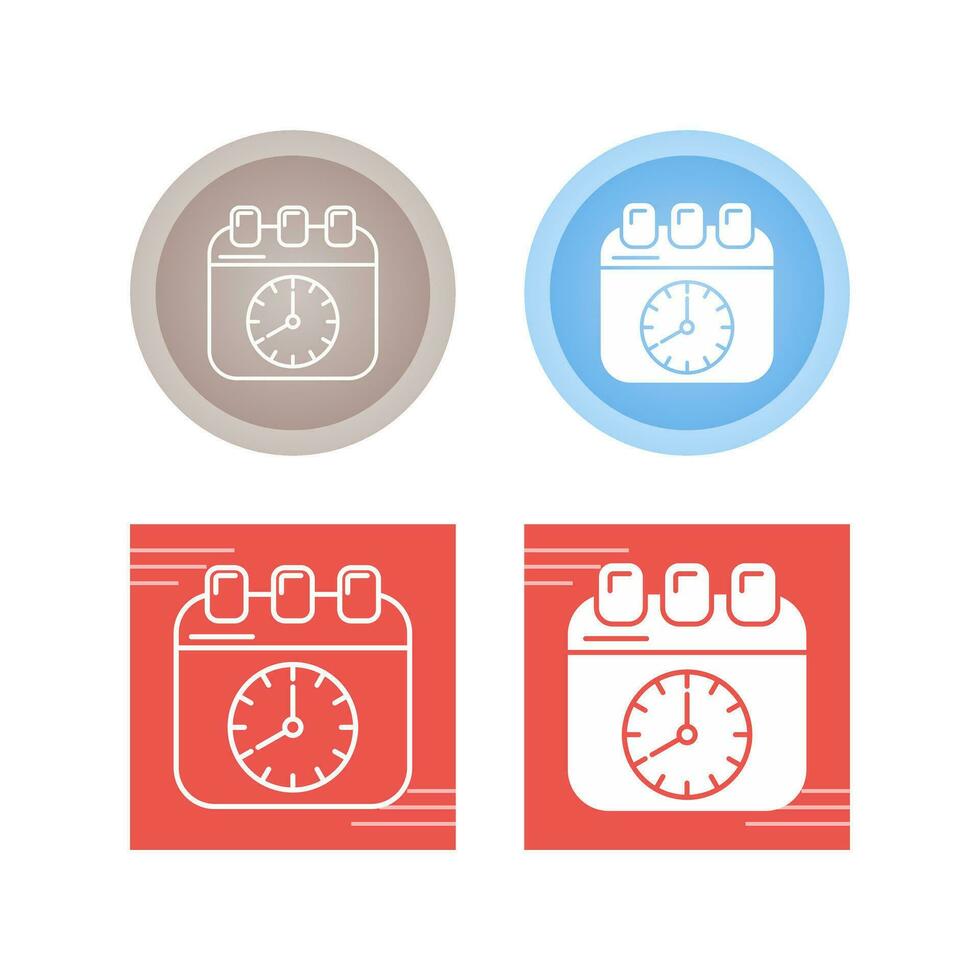 Deadline Vector Icon