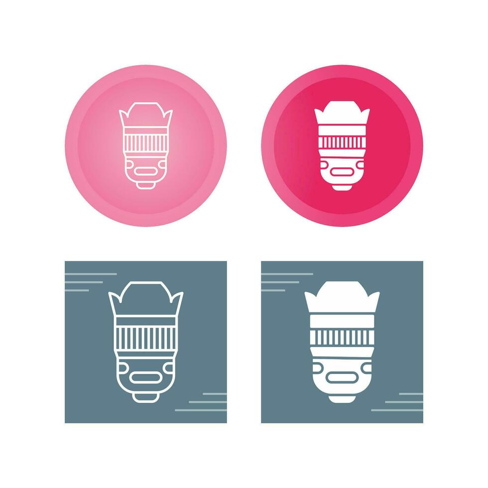 Camera Lens Vector Icon