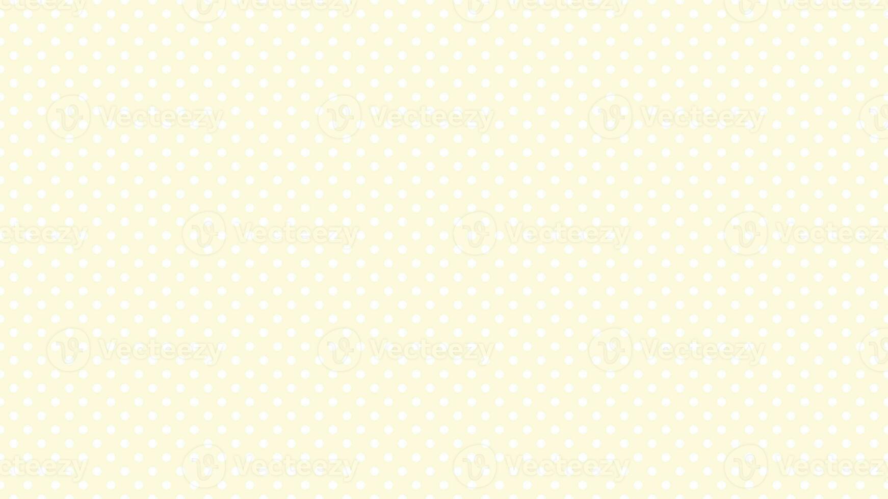 white polka dots over cornsilk background photo