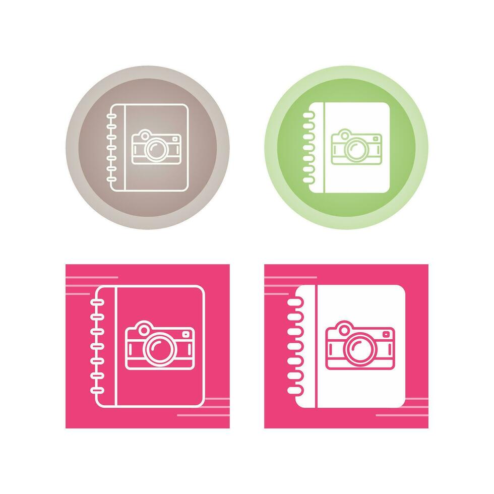 Photo Album Vector Icon