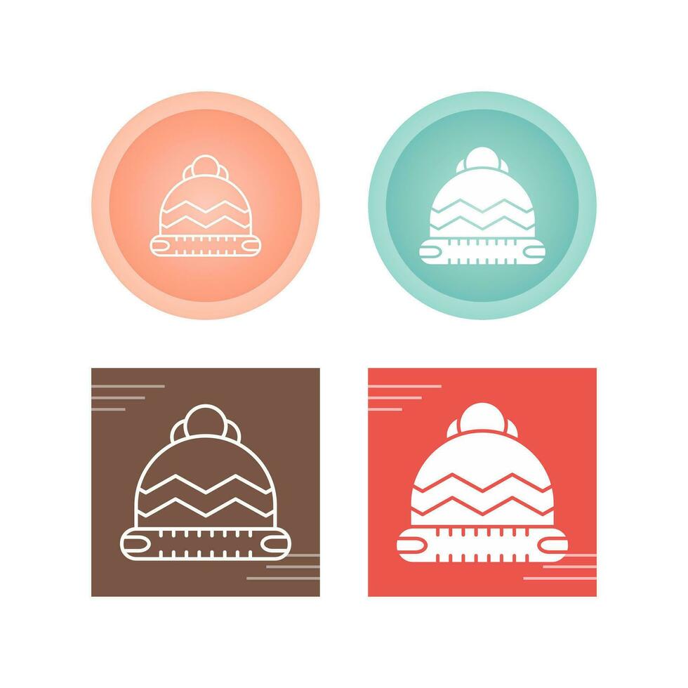 Wool Hat Vector Icon