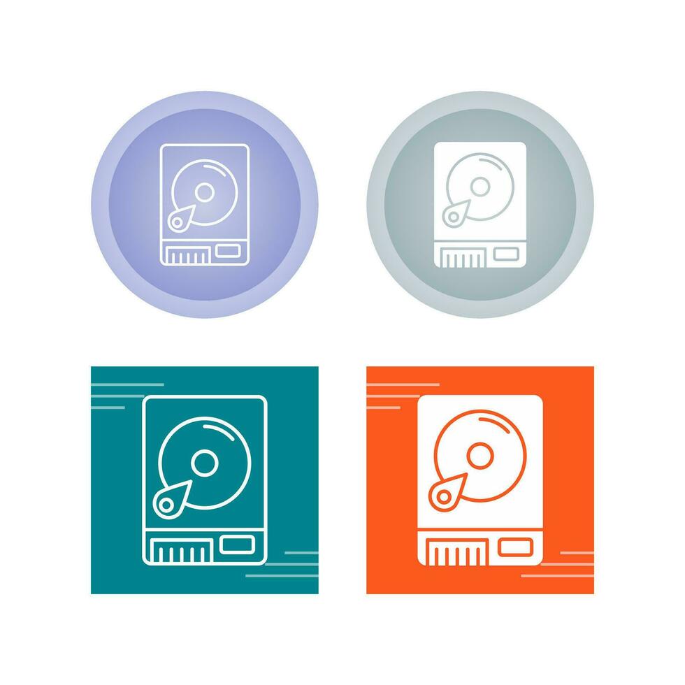 Harddrive Vector Icon