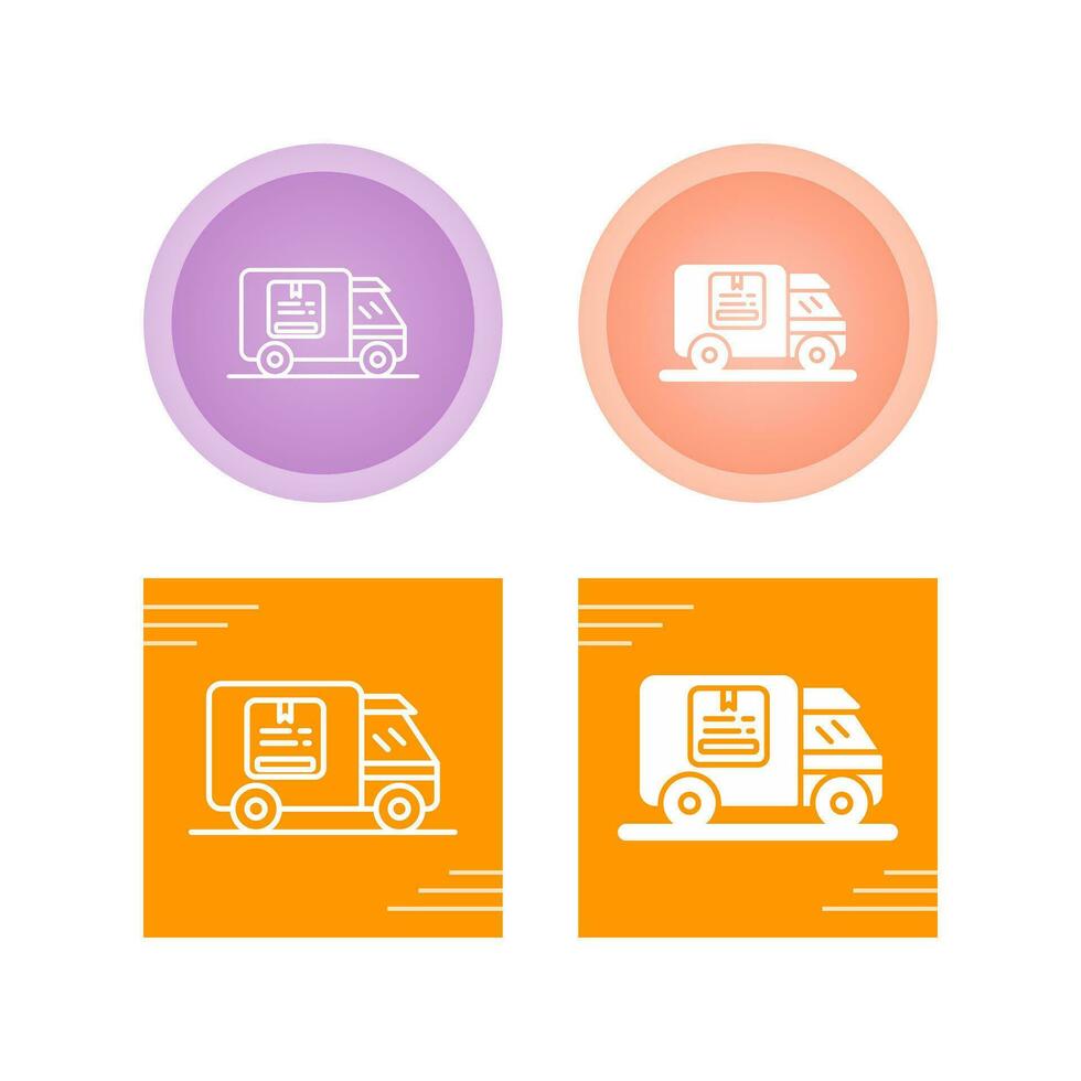 Delivery Truck Vector Icon