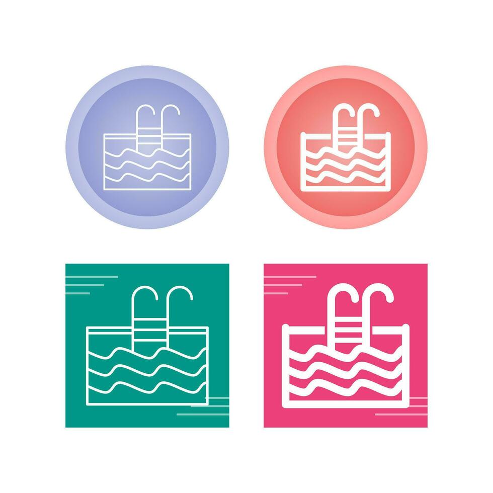 Swimming Pool Vector Icon