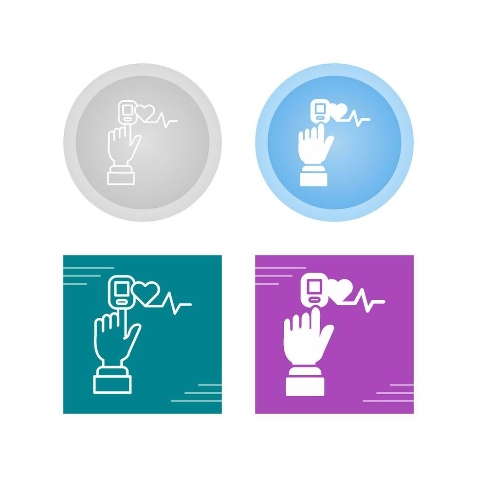 Pulse Oximeter Vector Icon