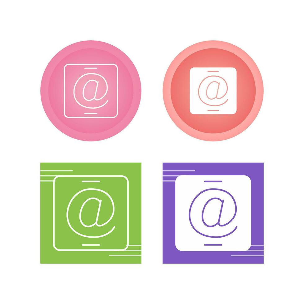 Arroba Vector Icon