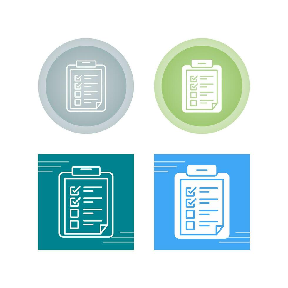 List Vector Icon