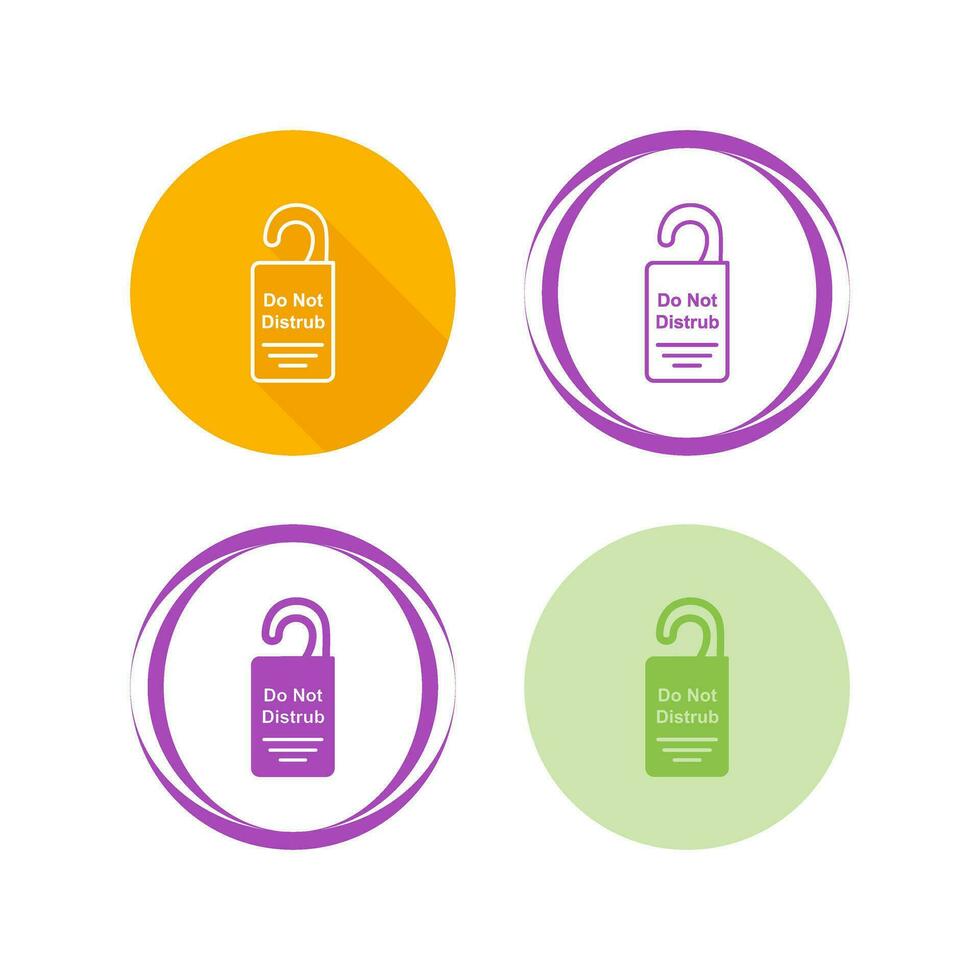 Door Hanger Vector Icon