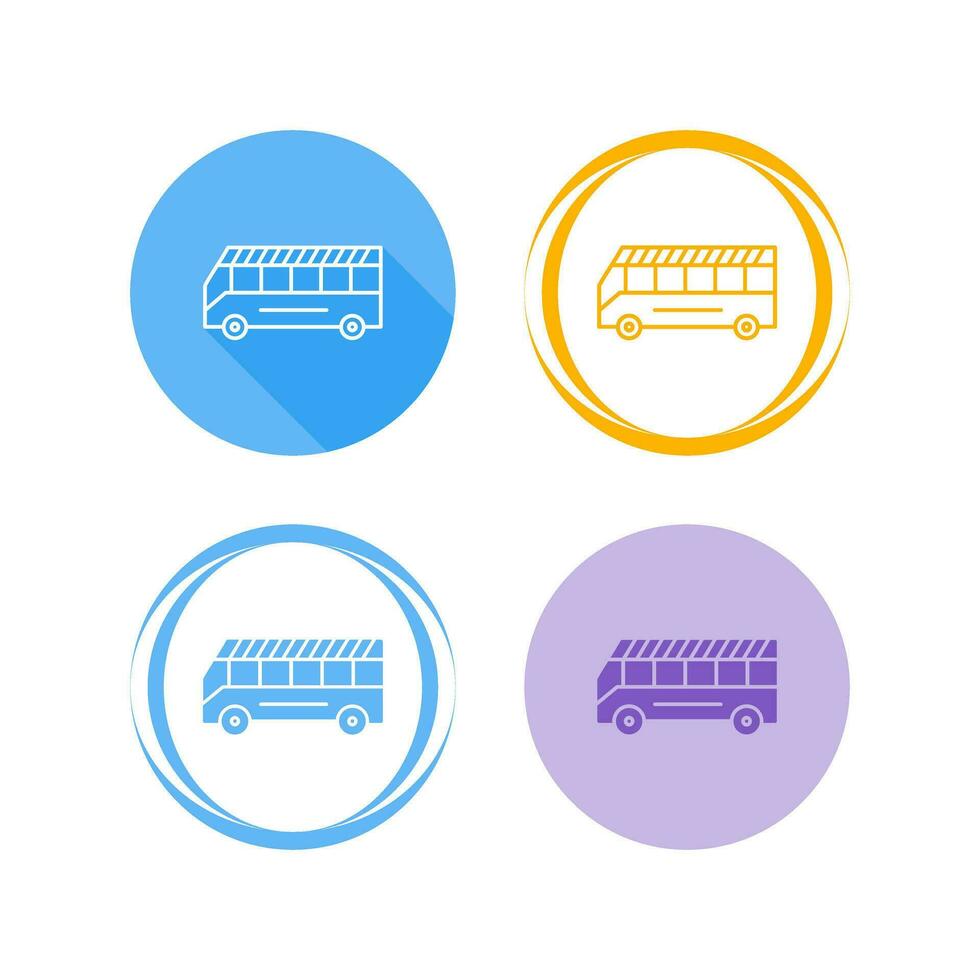 School Bus Vector Icon