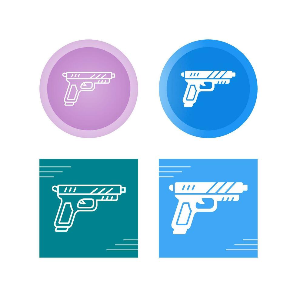 icono de vector de pistola