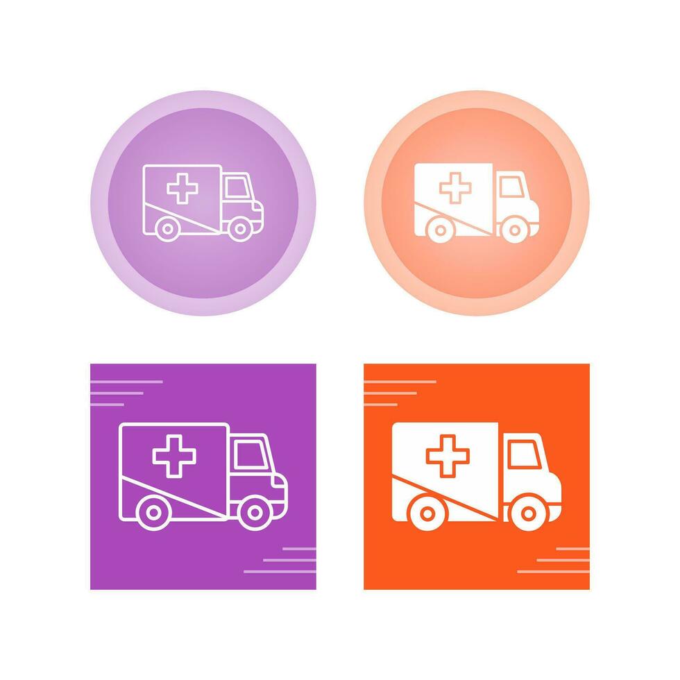 Ambulance Vector Icon