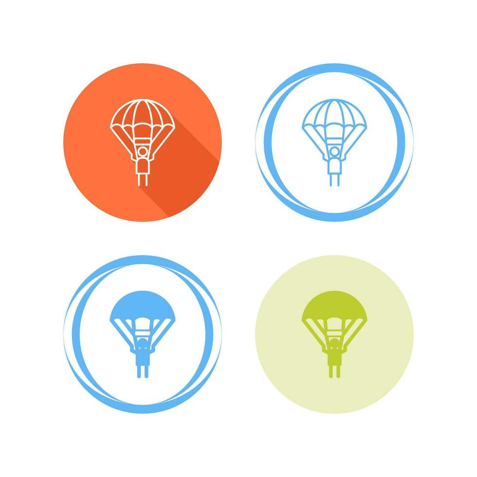 Parachuter Vector Icon