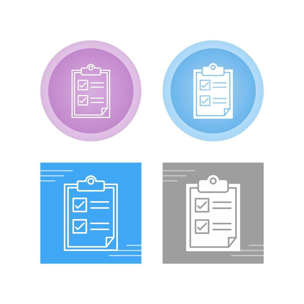 To Do List Vector Icon
