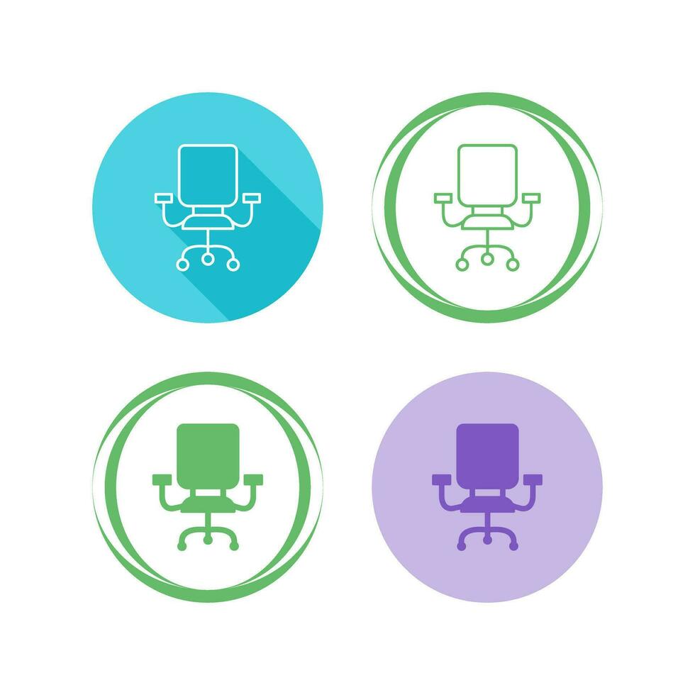 Office Chair Vector Icon