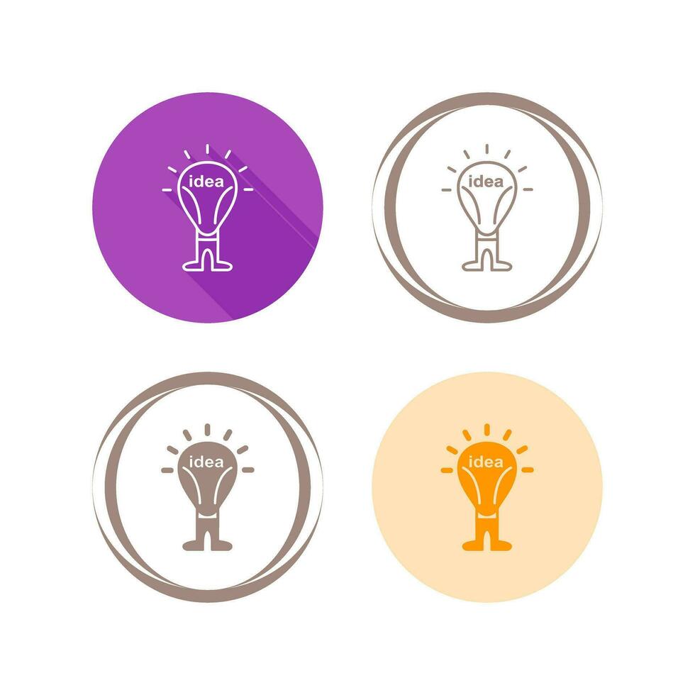Brilliant Idea Vector Icon