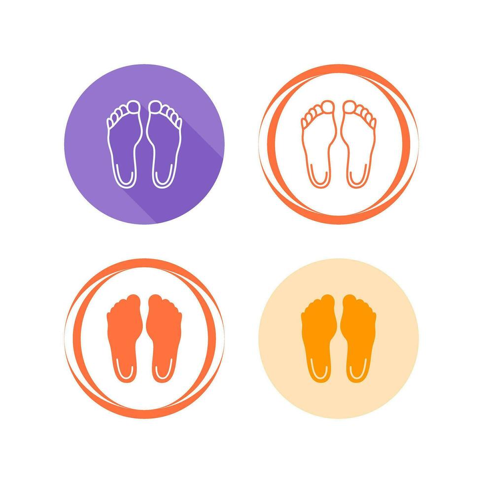 Feet Vector Icon