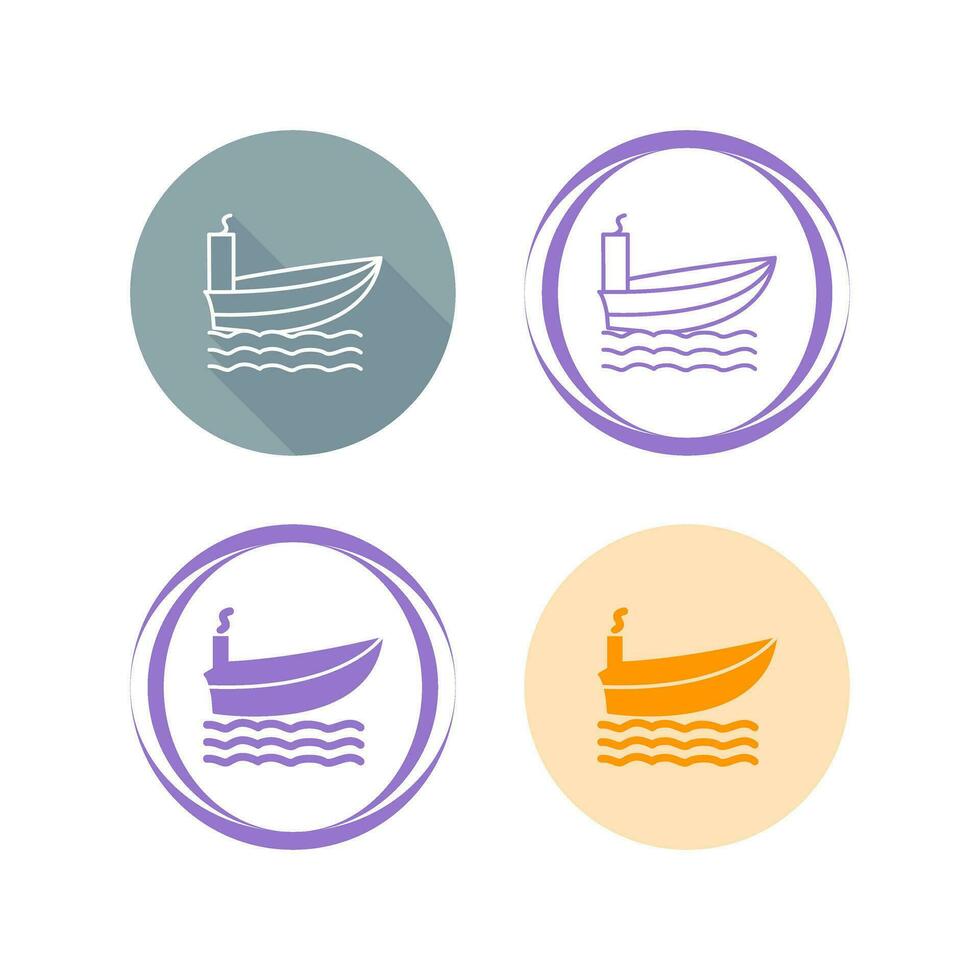 Steamship Vector Icon