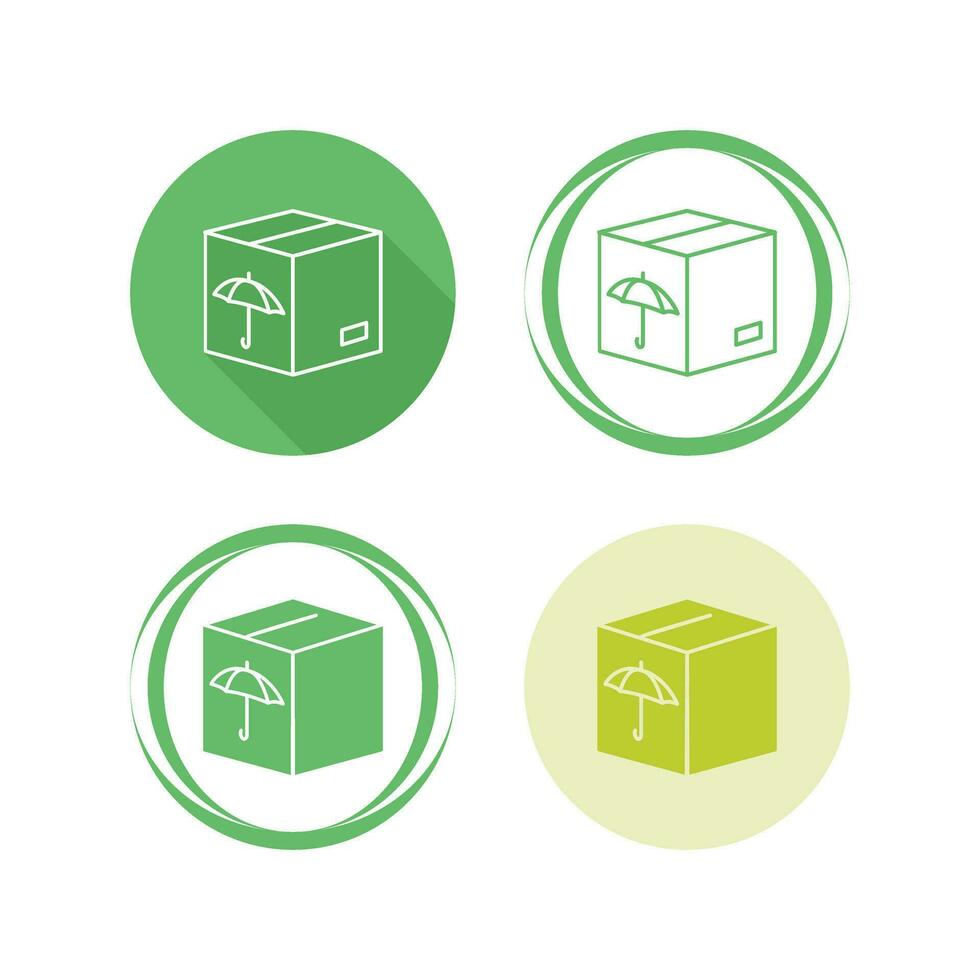 Packed Box Vector Icon