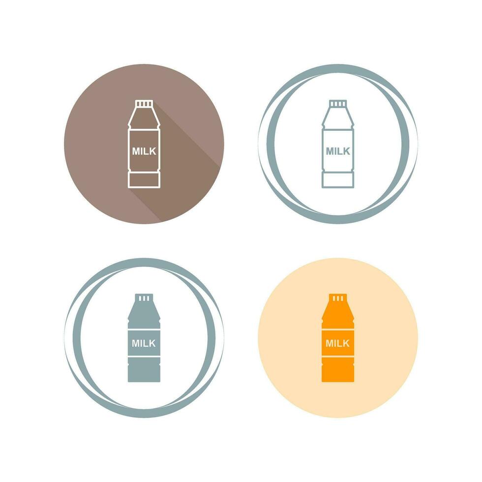 Milk Bottle Vector Icon