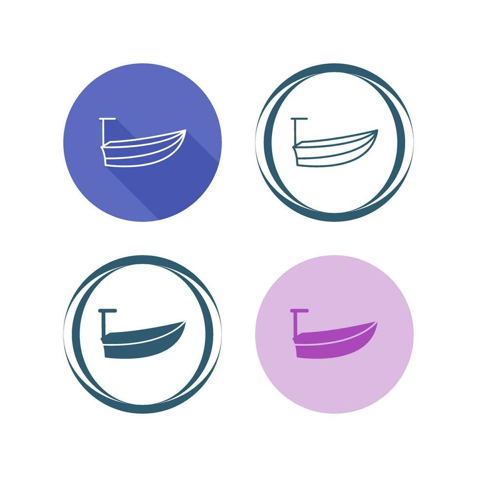 Small Boat Vector Icon