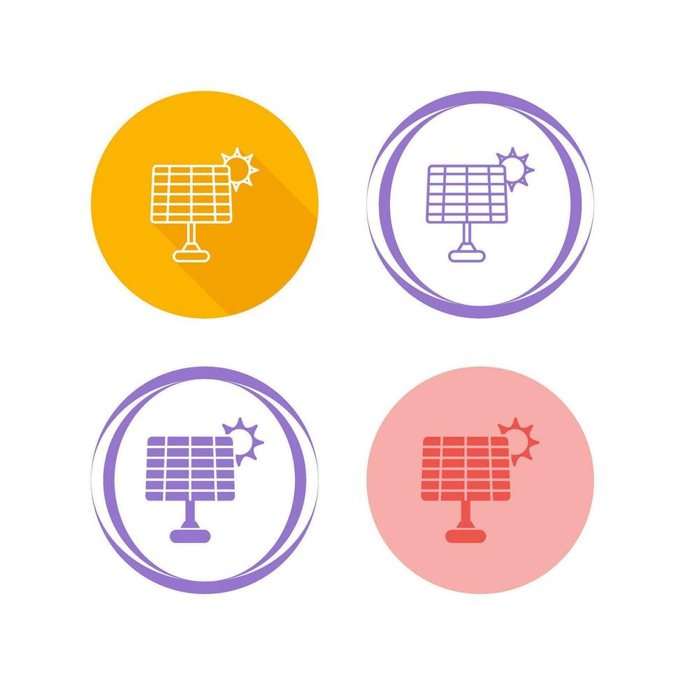 Solar Panel Vector Icon