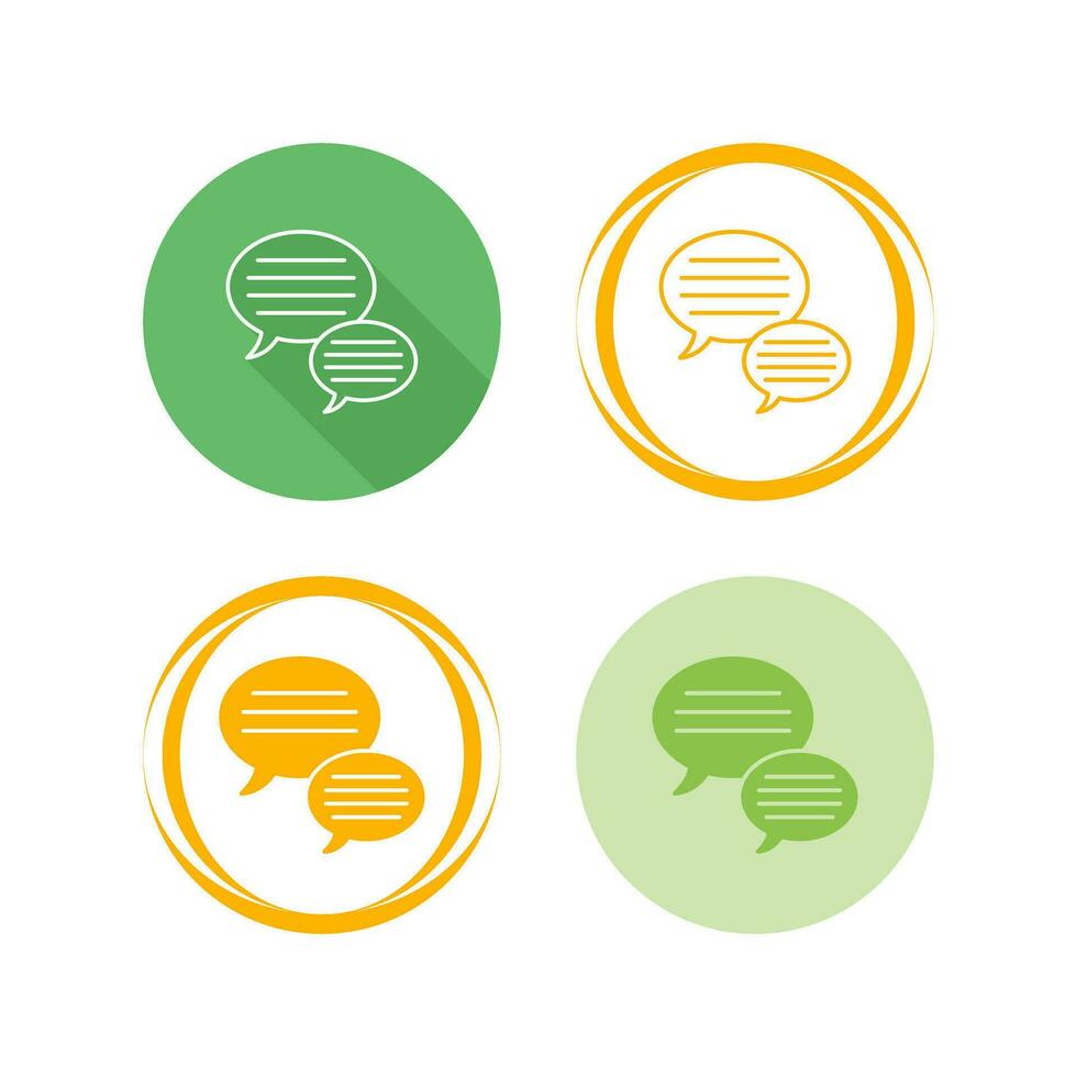 Speech Bubble Vector Icon