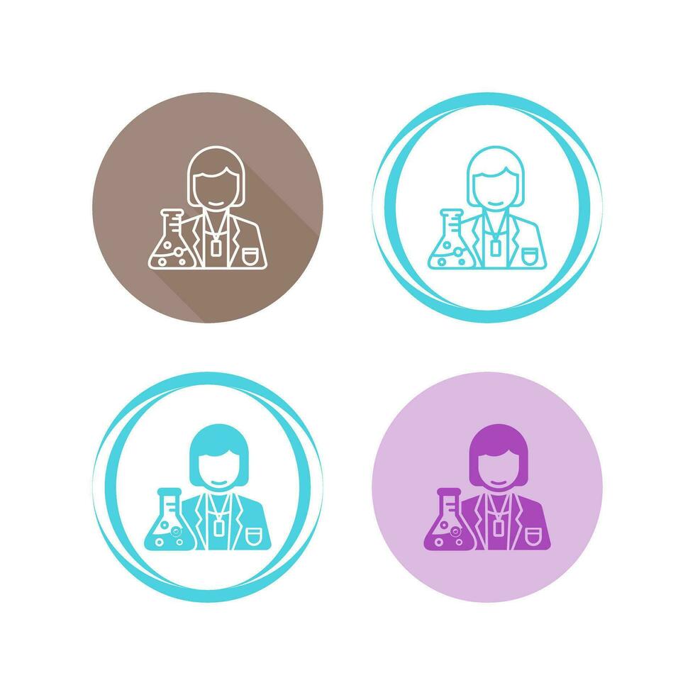 Scientist Vector Icon