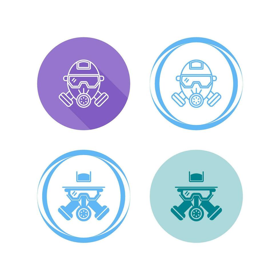Gas Mask Vector Icon