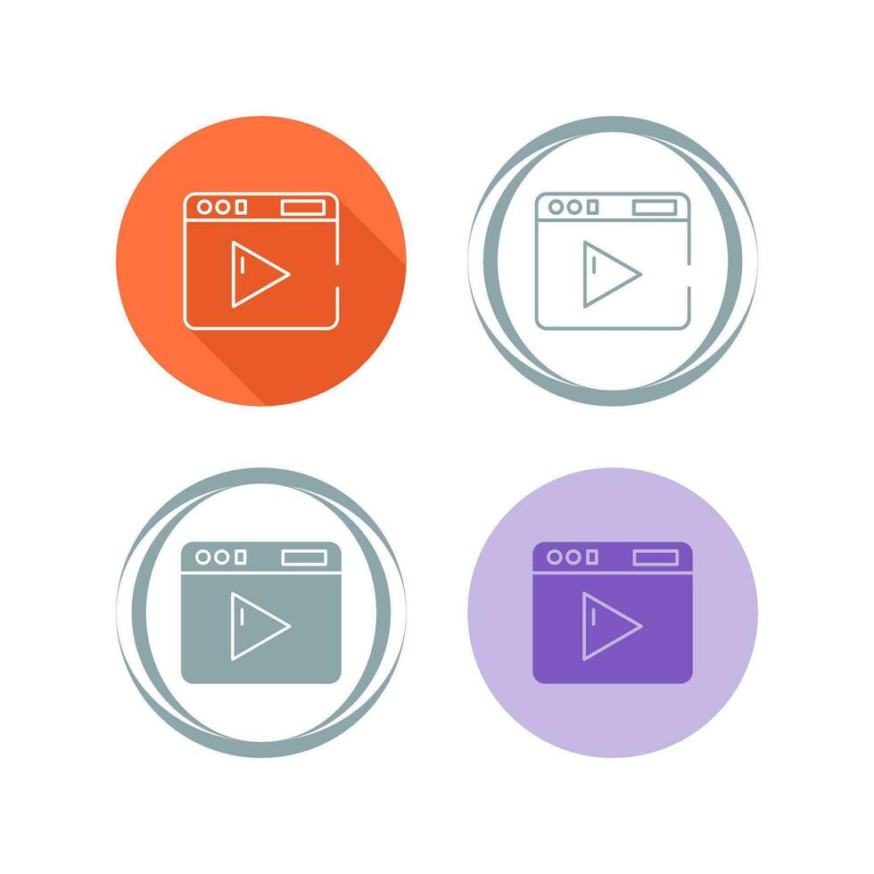 Video Vector Icon