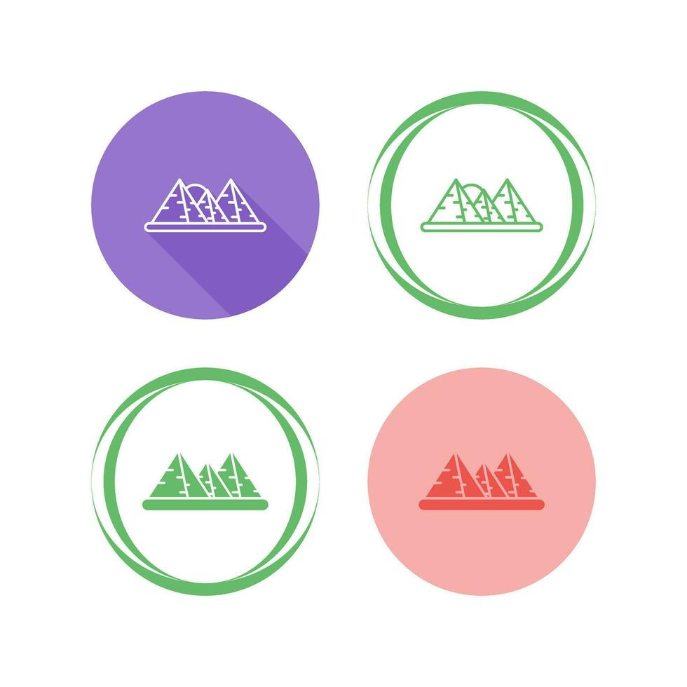 Pyramid Vector Icon