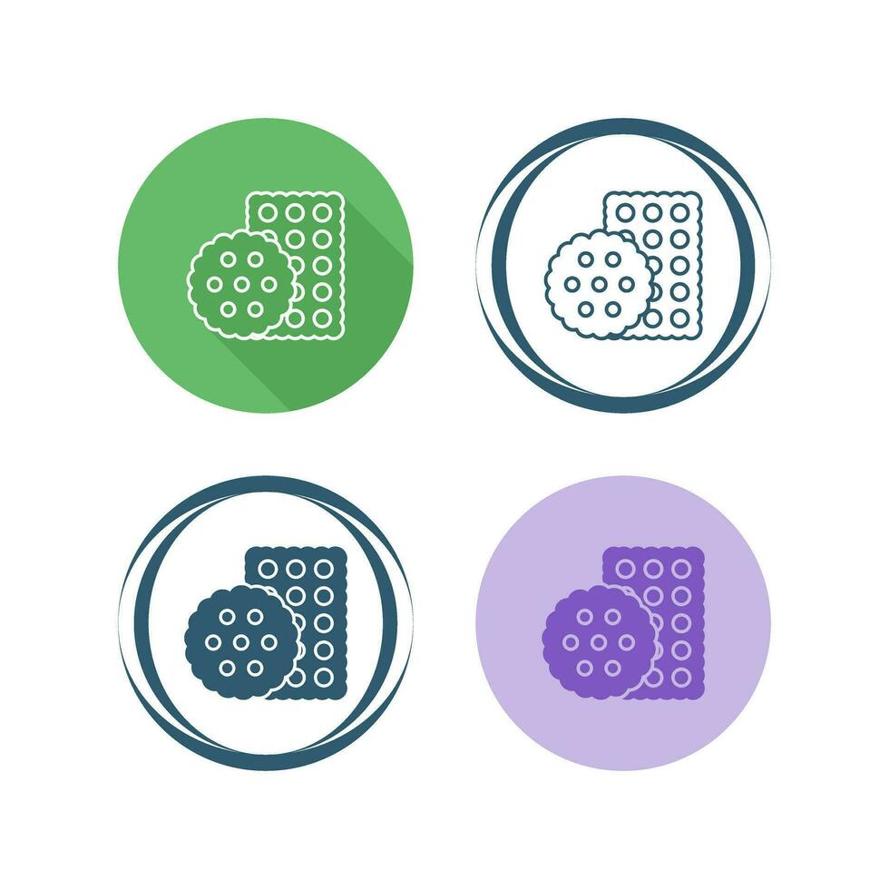 Biscuit Vector Icon