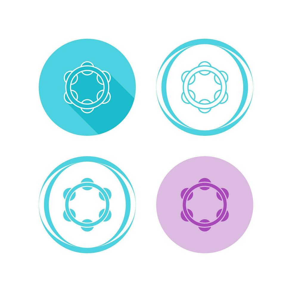 Tambourine Vector Icon